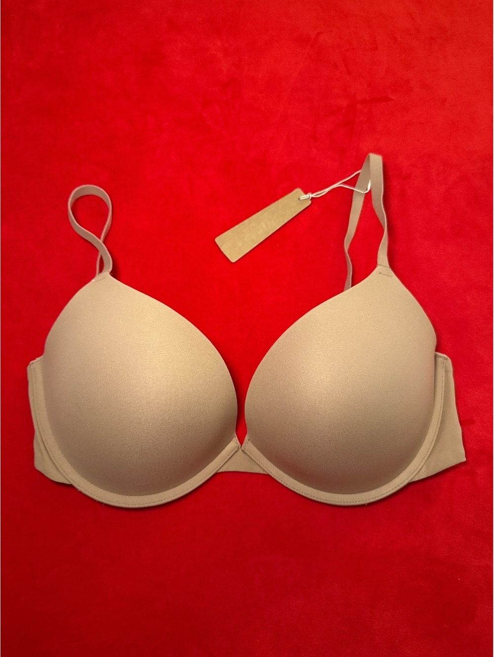 Skims Fits Everybody Super Push Up Bra Color Sienna Size 32DD